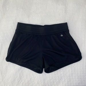 {CHAMPION} Women's Black Run Shorts L!